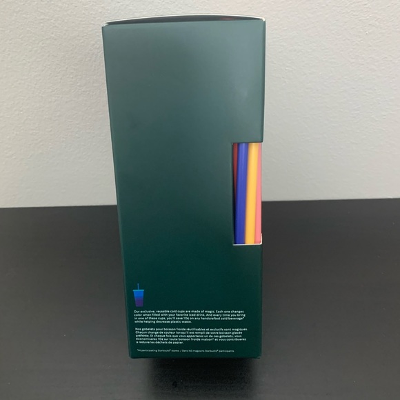 STARBUCKS COLOR CHANGING REUSABLE COLD CUPS 2020 - Picture 4 of 5